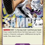 OP09-078 Gum-Gum Giant Card | One Piece card game
